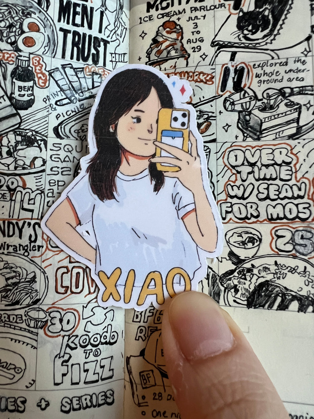 Sticker Custom Portrait from Photo