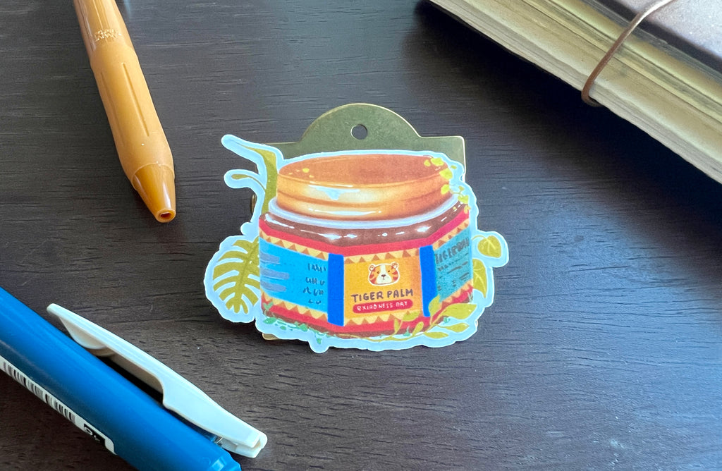 Tiger Balm Sticker
