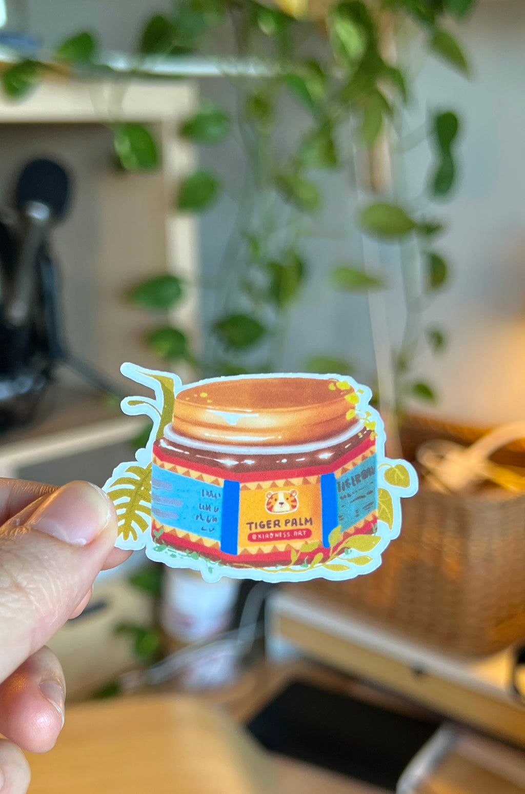 Tiger Balm Sticker