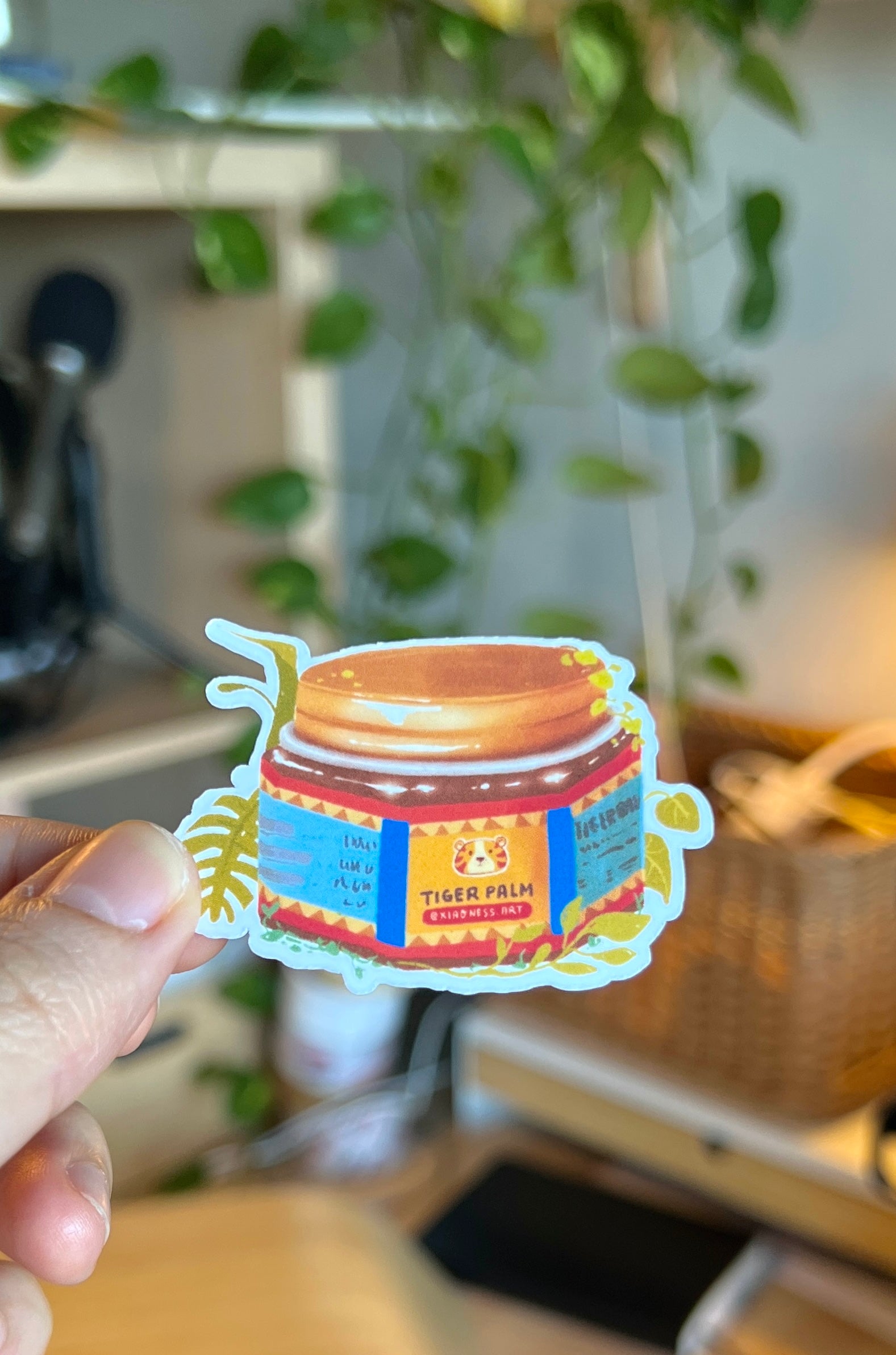 Tiger Balm Sticker