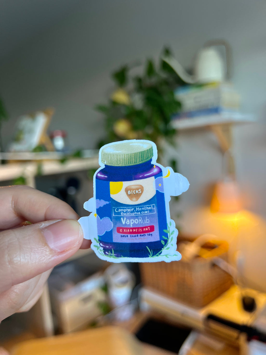 Vicks VapoRub Parody Stickers