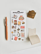 Cafe and Bakery Sticker Sheet