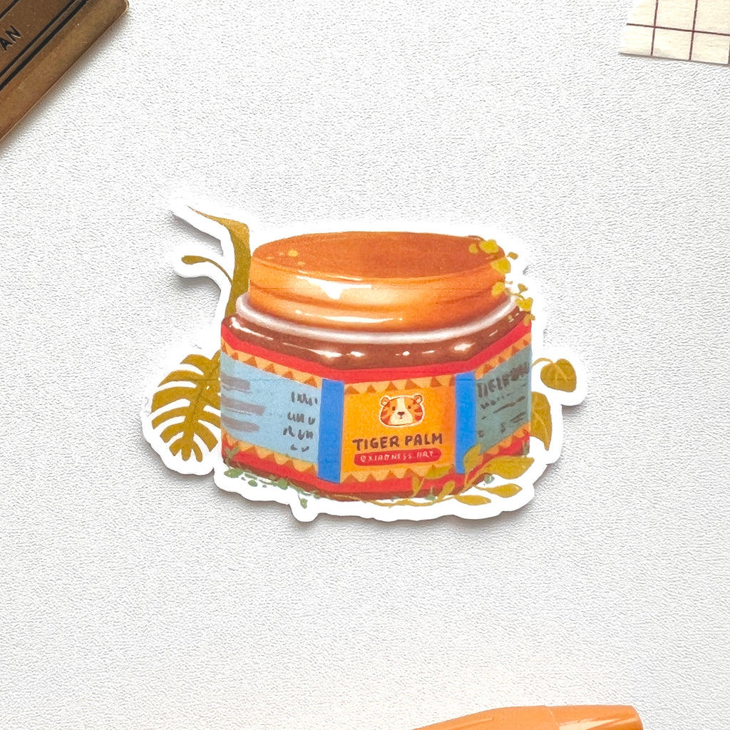 Tiger Balm Sticker
