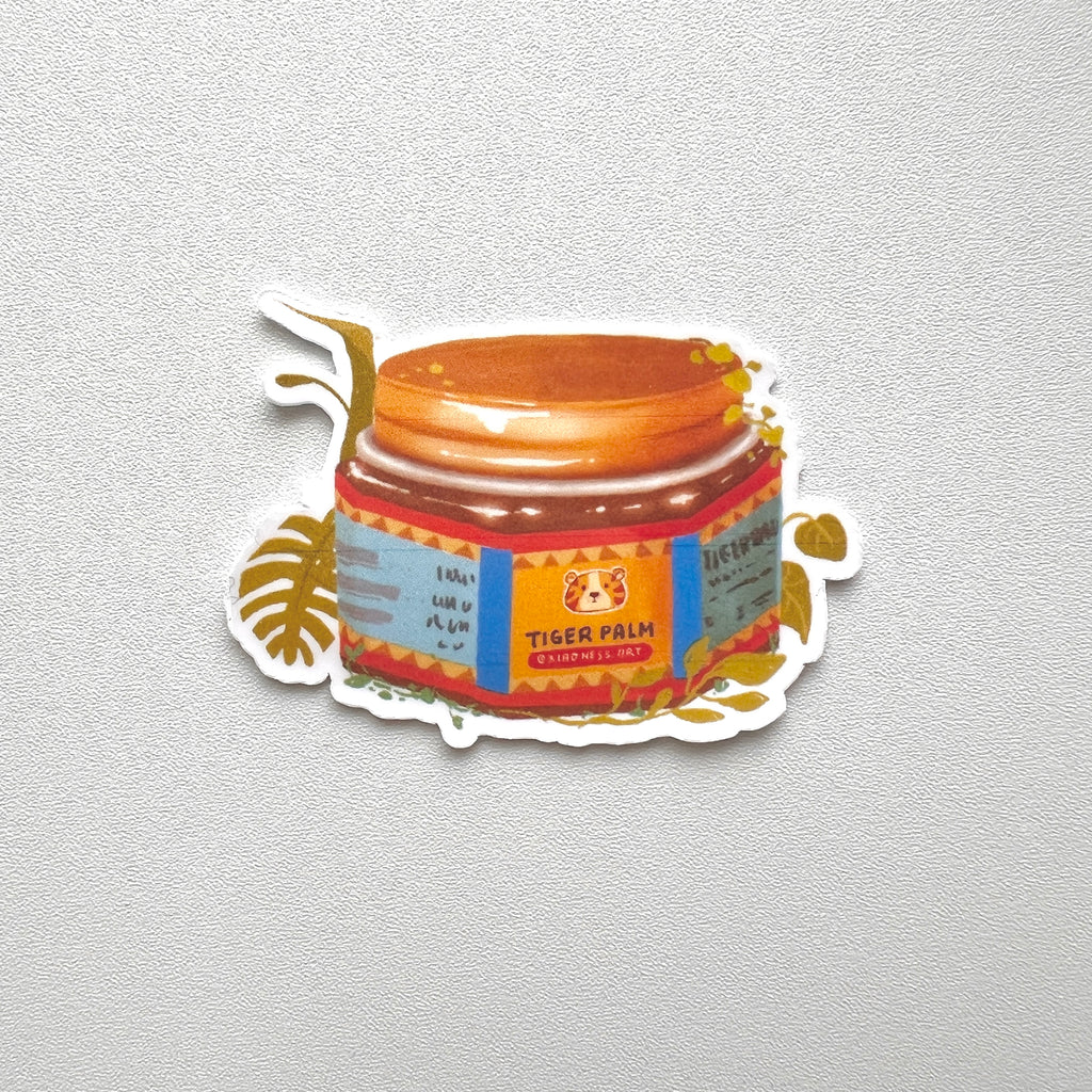 Tiger Balm Sticker
