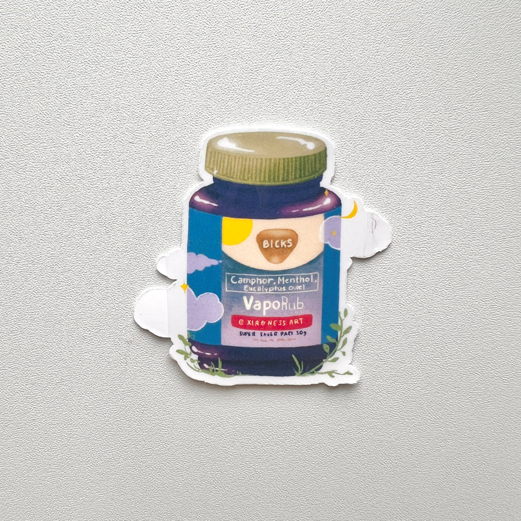 Vicks VapoRub Parody Stickers