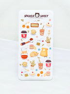Cafe and Bakery Sticker Sheet