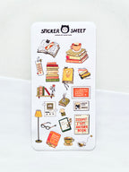 Book Lover Sticker Sheet