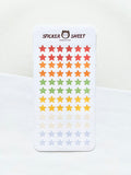 Stars Deco Sticker Sheet