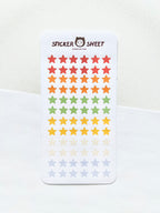 Stars Deco Sticker Sheet