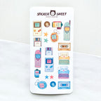 90s to Y2K Retro Sticker Sheet