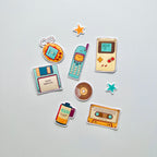 90s Y2K Vinyl Sticker Set