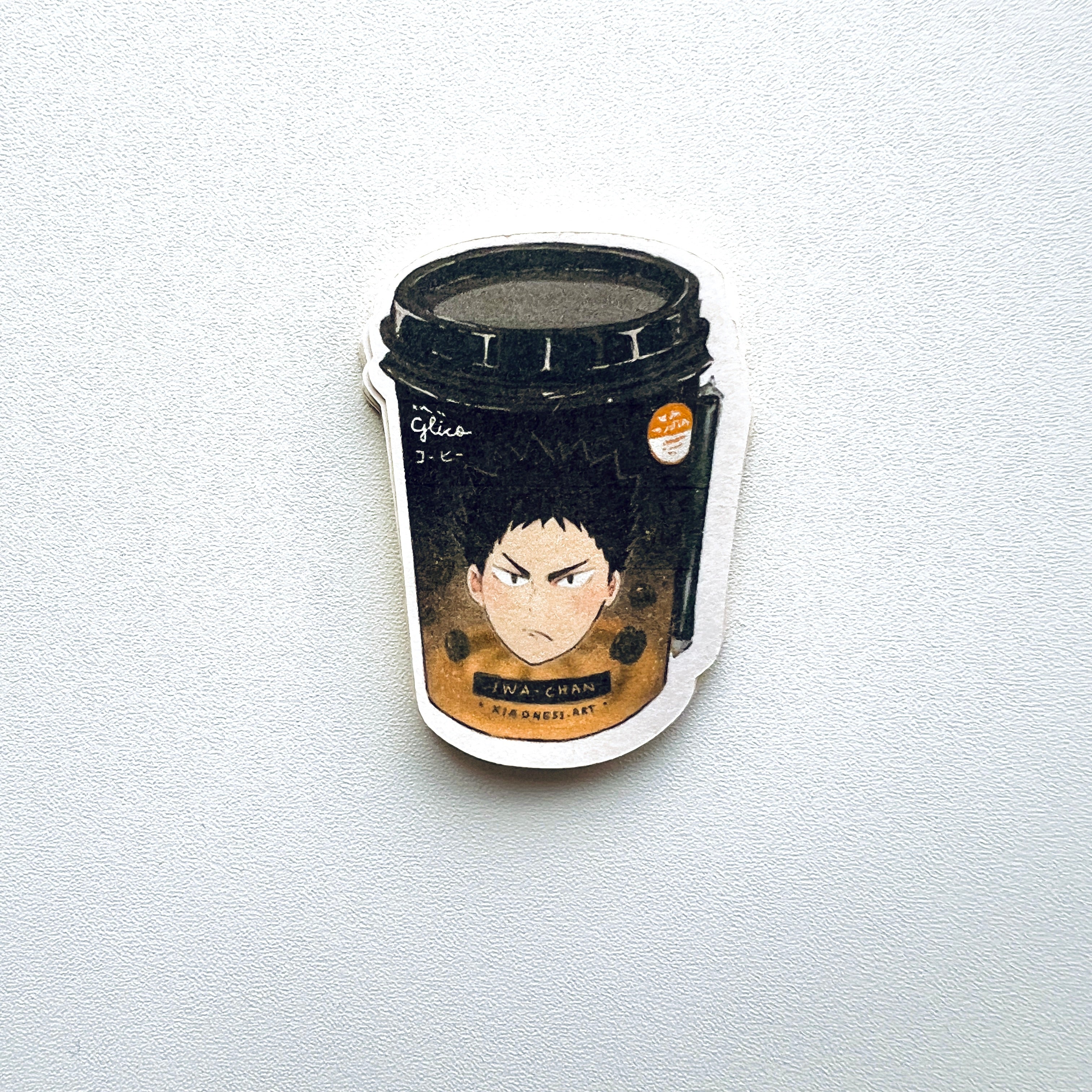 Iwa - Haikyuu! Cute Food Stickers