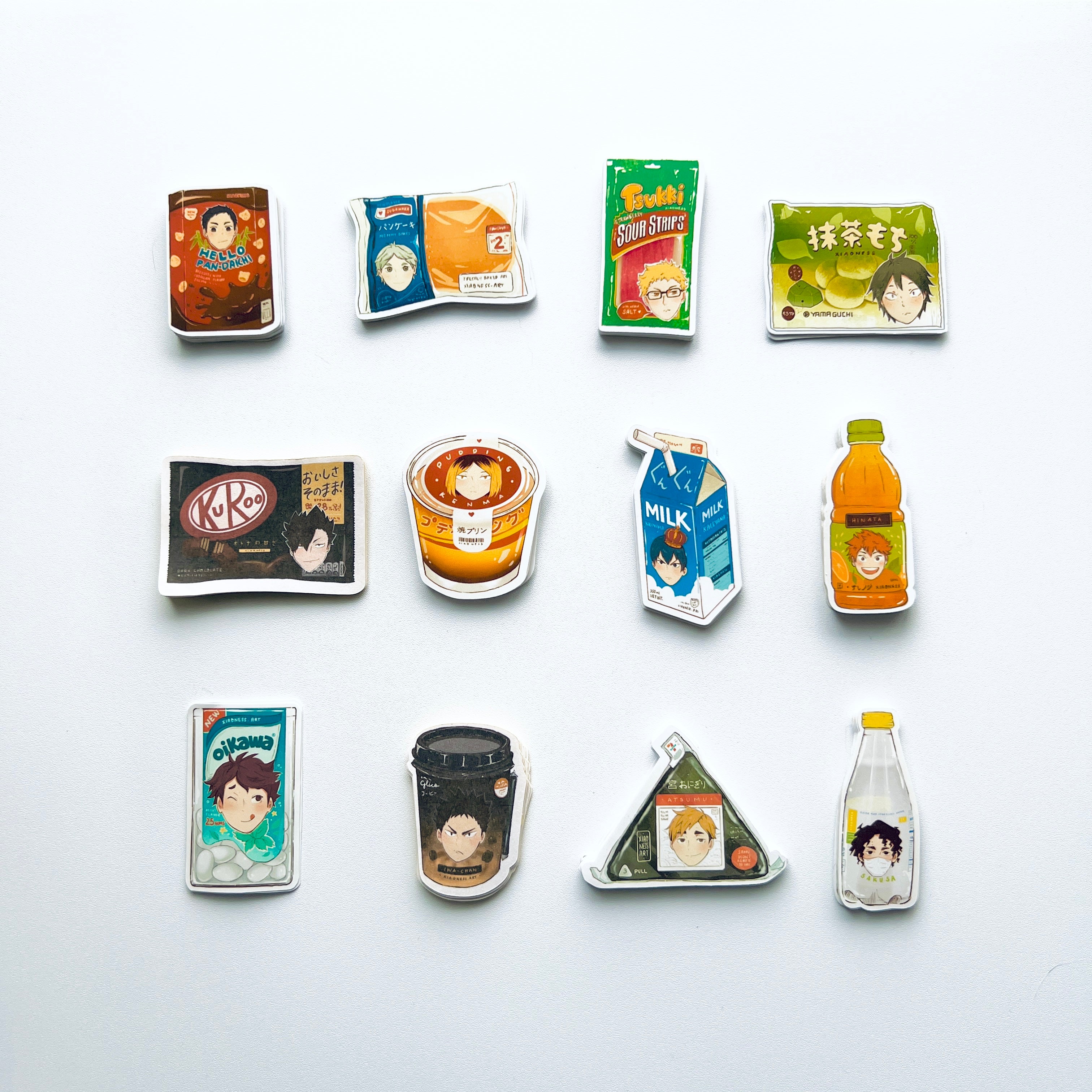 Kenma - Haikyuu! Cute Food Stickers