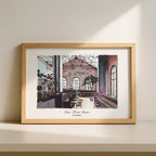 First Date Venue Painting | Personalized Anniversary Gift for Couples