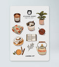 Hygge Cozy Sticker Sheet