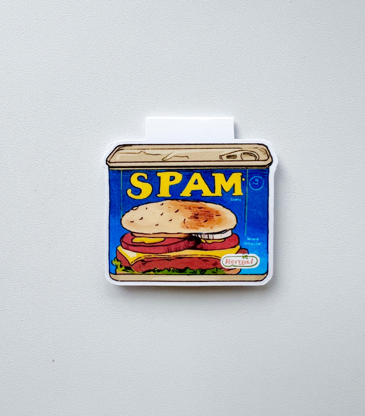 spam magnetic bookmark